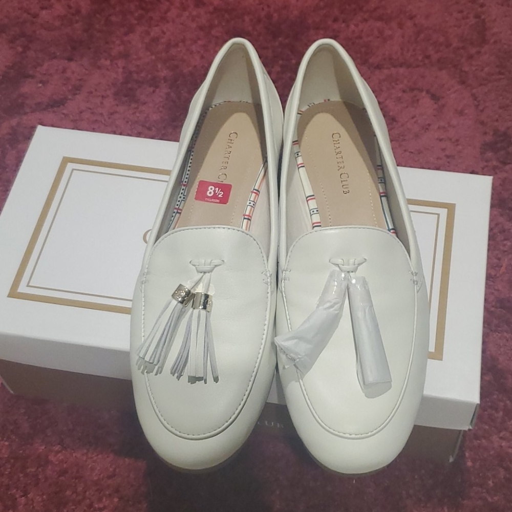 Charter club Ivory Loafers